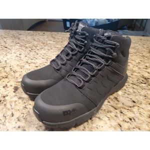TIMBERLAND PRO Radius Composite Toe Work Sneaker Men Size 9.0 Black